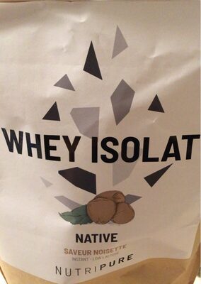 Whey Isolat Native Saveur Noisette