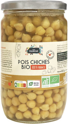 Pois Chiches Au Naturel France Bio
