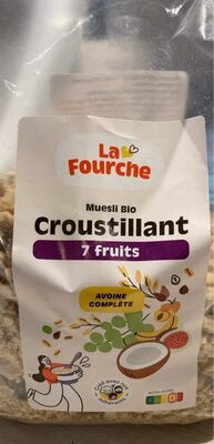 Muesli Croustillant 7 Fruits Bio