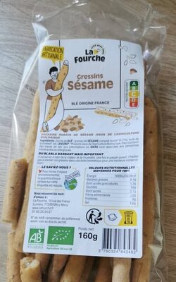 Gressins Au Sésame
