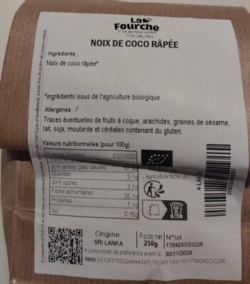 Noix De Coco Rapée
