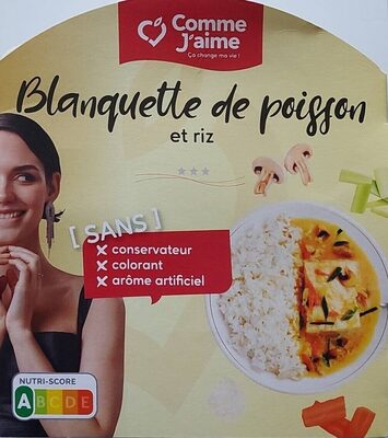 Blanquette De Poisson Et Riz