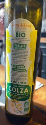 Huile Vierge Colza