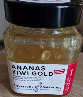 Confiture Ananas Kiwi Gold
