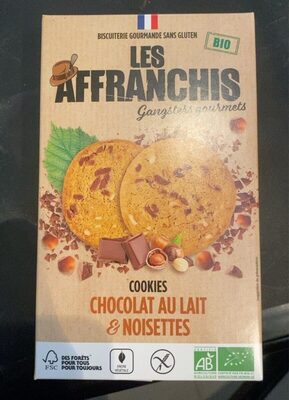 Cookies Chocolat Au Lait Et Noisettes Les Affranchis