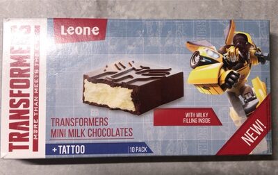 Transformers Mini Milk Chocolates