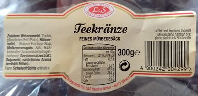 Teekränze - Feines Mürbegebäck