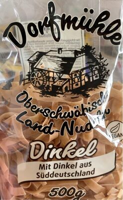 Dorfmühle Oberschwäbische Land-nudeln Dinkel Band 8mm 500g 2.99 € 0.5kg 1kg 5.98