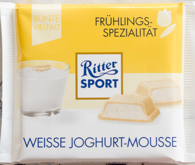 Weisse Joghurt-mousse