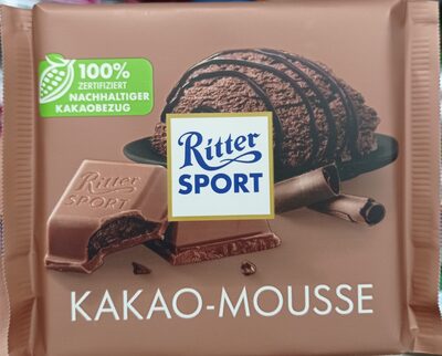 Ritter Sport Kakao-mousse 4000417629418 Gefüllte Alpen-vollmilchschokolade Mit E