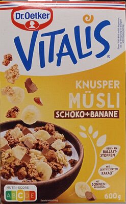Vitalis Knusper Schoko-banane