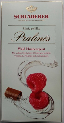 Flüssig Gefüllte Pralinés Wald Himbeergeist