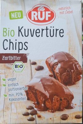 Bio Kuvertüre Chips