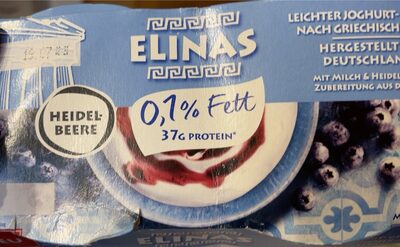 Leichter Joghurt Heidelbeere, Griechische Art