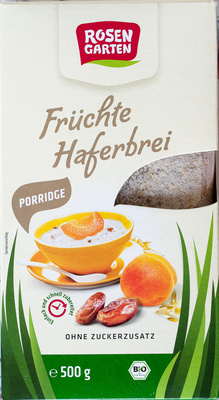 Früchte Haferbrei
