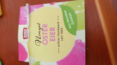 Nougat Ostereier