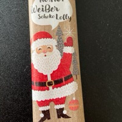 Weißer Lolly