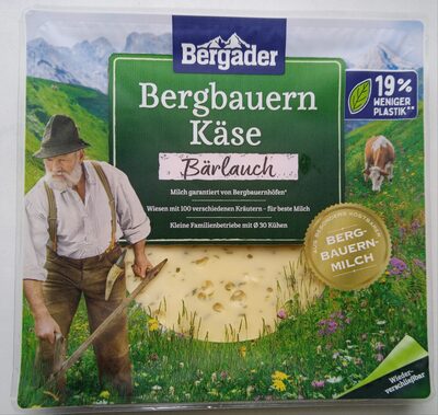 Bergbauern Käse Bärlauch