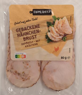 Gebackene Hähnchenbrust Gepökelt Mit Kräutern