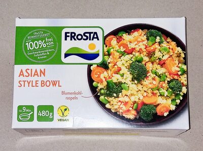 Gemüse-bowl - Asian Style