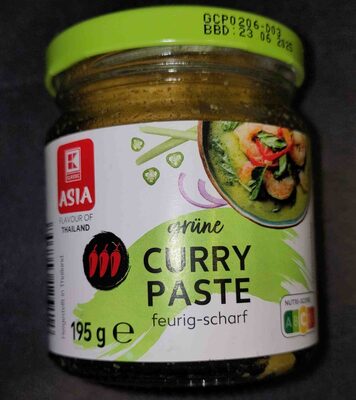 Grüne Curry Paste Feurig-schwarf