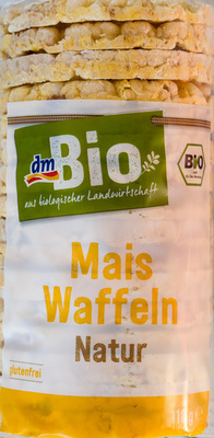 Mais Waffeln Natur