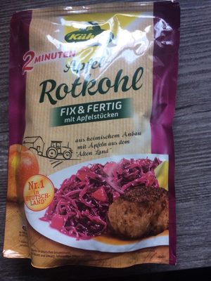 Apfel-rotkohl