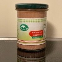 Hausmacher Leberwurst Fein Zerkleinert