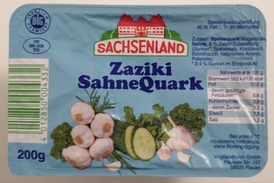 Zaziki Sahnequark