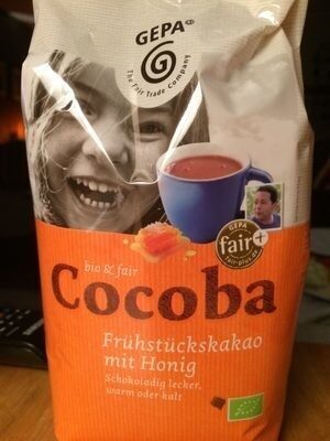 Gepa Cocoba 4013320093115 Kakaohaltiges Bio Instant Getränkepulver Mit. Honig
