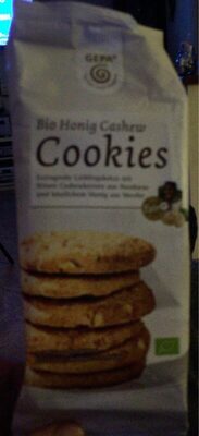 Bio Honig Cashew Cookies