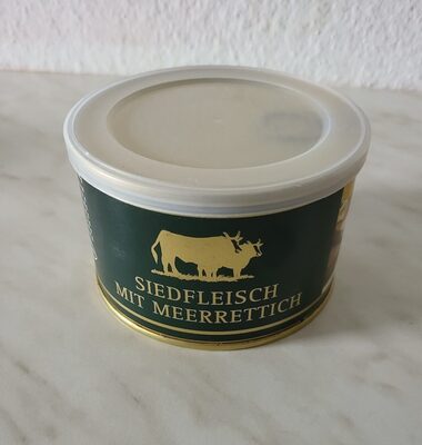 Siedfleisch Mit Meerrettich