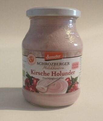 Joghurt Kirsche Holunder