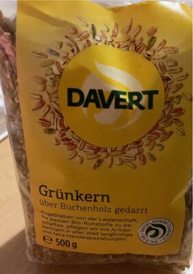 Grünkern - Über Buchenholz Gedarrt