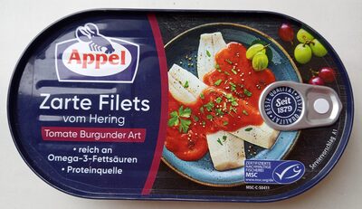 Fisch - Heringsfilet Tomate Burgunder Art