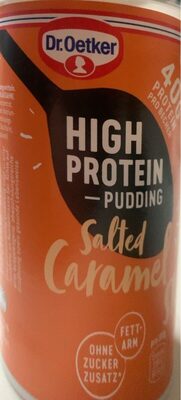 High Protein Pudding Salted Caramel
