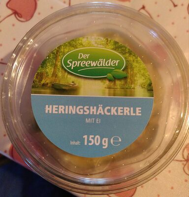 Heringshäckerle Mit Ei