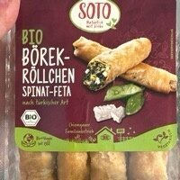 Soto Bio Börekröllchen Spinat-feta Nah Türkischer Art 4026584132124 Teigrollen M