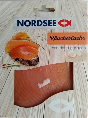 Räucherlachs Von Hand Gesalzen