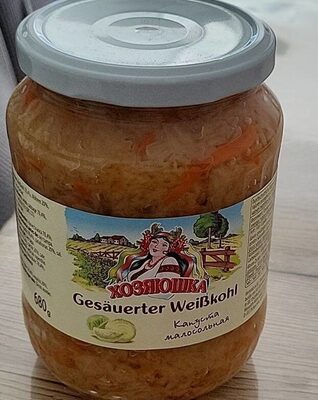Geäußerten Weißkohl
