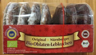 Bio Oblaten-lebkuchen