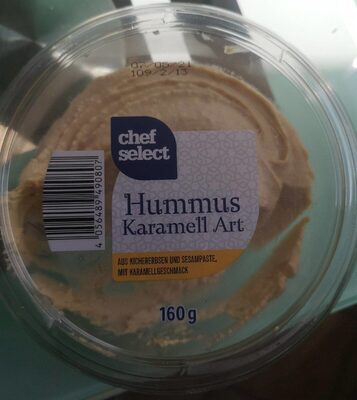 Hummus Karamell Art