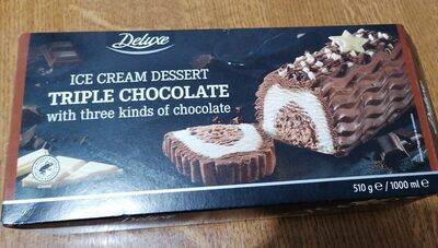 Ice Cream Dessert Triple Chocolate