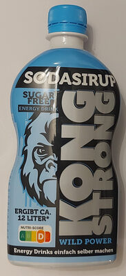 Sugar Free Energy Drink Sodasirup