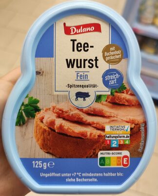 Teewurst Fein Geräuchert