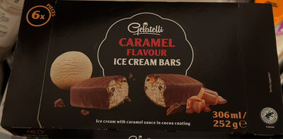 Caramel Flavour Ice Cream Bars