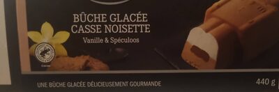 Bûche Glacée Casse Noisette