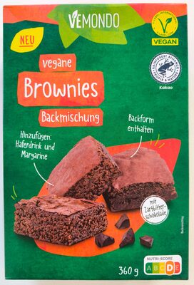 Vegane Brownies Backmischung