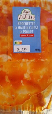 Brochettes De Haut De Cuisse De Poulet