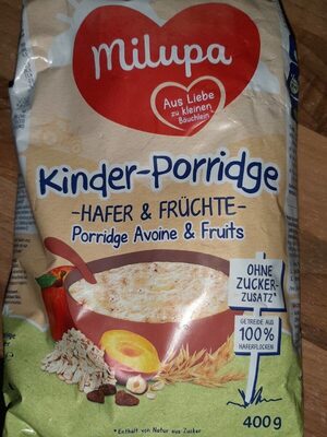 Milupa Kinder-porridge Hafer & Früchte 400g